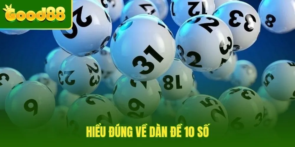 Dàn đề 10 số và cách lọc cặp gọn