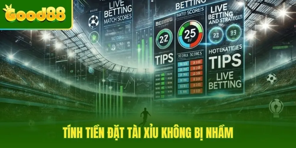 Kèo tài xỉu cùng công thức tính tiền thắng thua hoàn